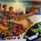 mural at the UC Davis student community center
