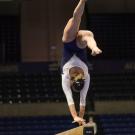 gymnast on beam